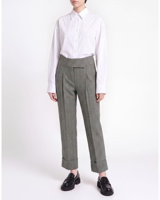 Eleventy Gray Pants Wool