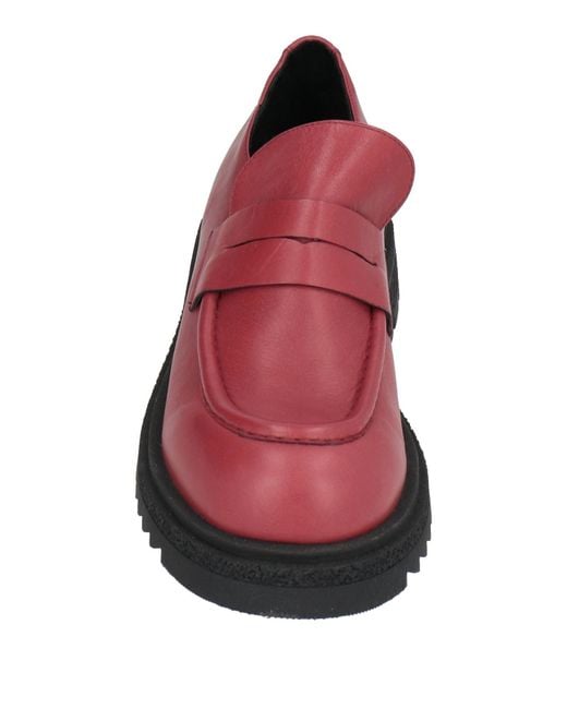 BUENO Red Loafer