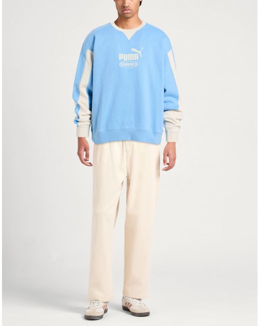 PUMA Blue Sweatshirt for men