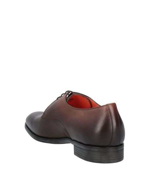 Santoni Brown Lace-up Shoes for men