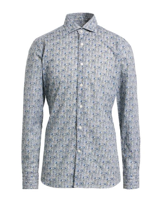 Guglielminotti Blue Shirts for men
