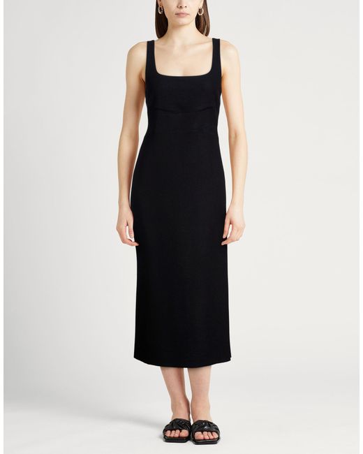 Vince Black Midi Dress
