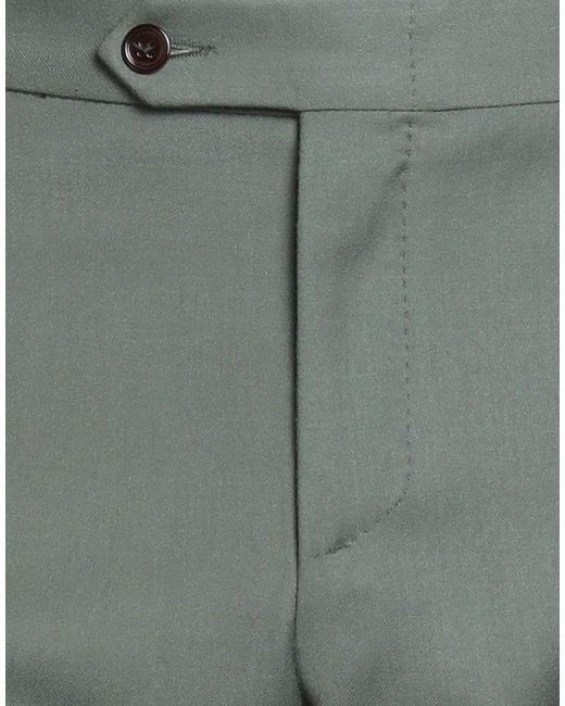 Tombolini Gray Pants Virgin Wool, Polyamide, Silk, Elastane for men
