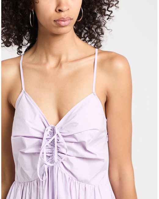 Isabelle Blanche Purple Maxi Dress