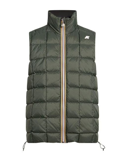 K-Way Green Gilet for men