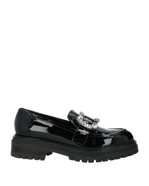 Sergio Rossi Black Loafers Leather
