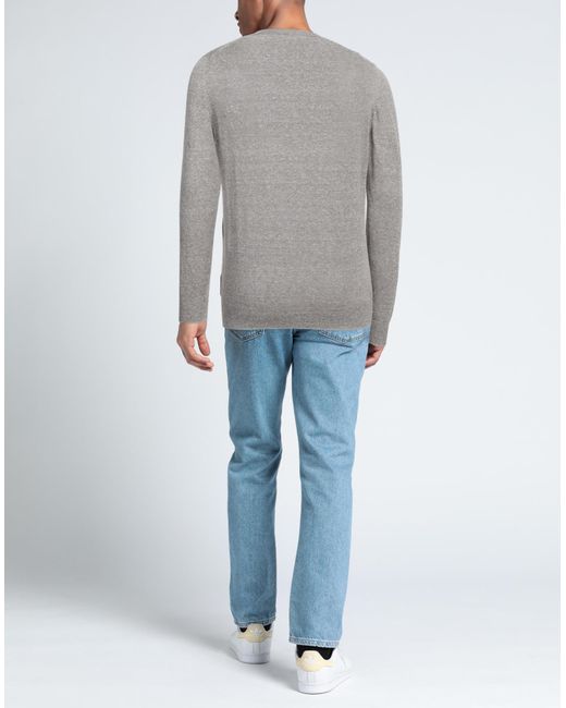 Fedeli Gray Sweater for men