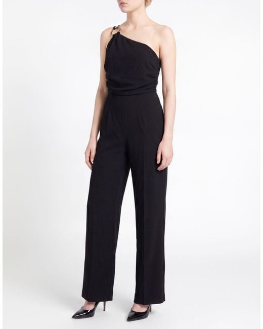 Fly Girl Black Jumpsuit Polyester