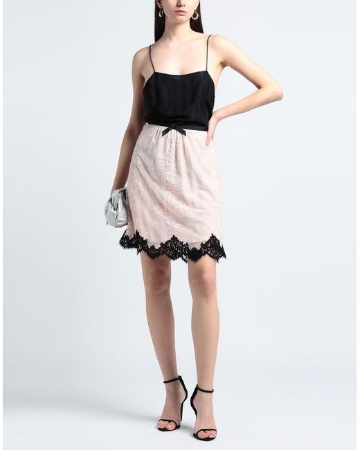 Anna Molinari Pink Mini Skirt