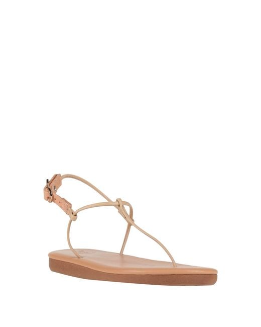 Ancient Greek Sandals Natural Thong Sandals