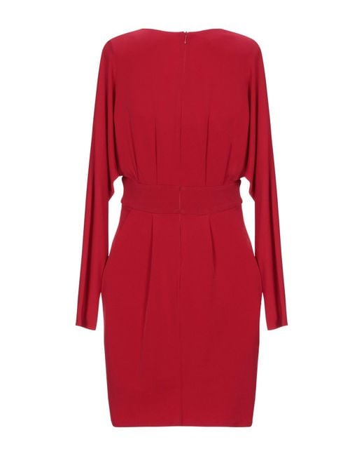 Frankie Morello Red Mini Dress