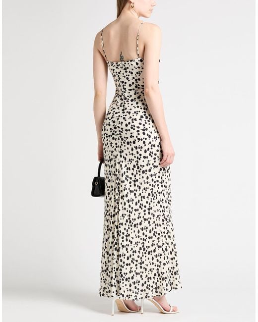 Robe longue MSGM en coloris White