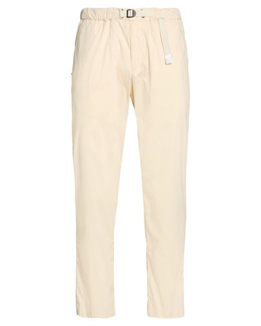White Sand Natural Pants for men