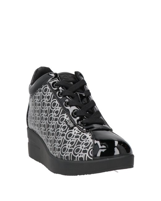 AGILE by RUCOLINE Black Sneakers