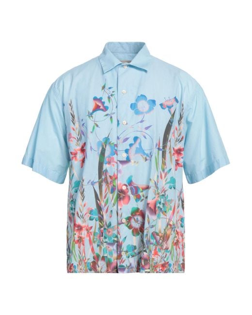 Camicia di Tintoria Mattei 954 in Blue da Uomo