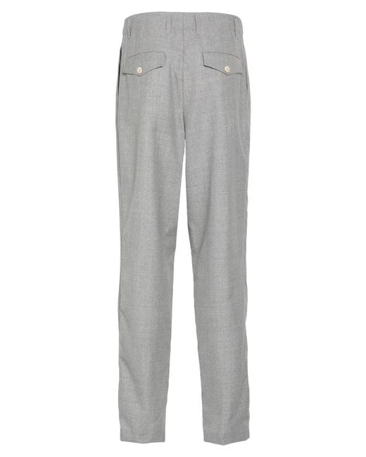 Brunello Cucinelli Gray Trouser for men