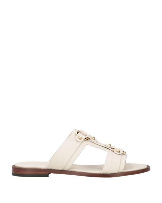 Doucal's White Sandals Calfskin