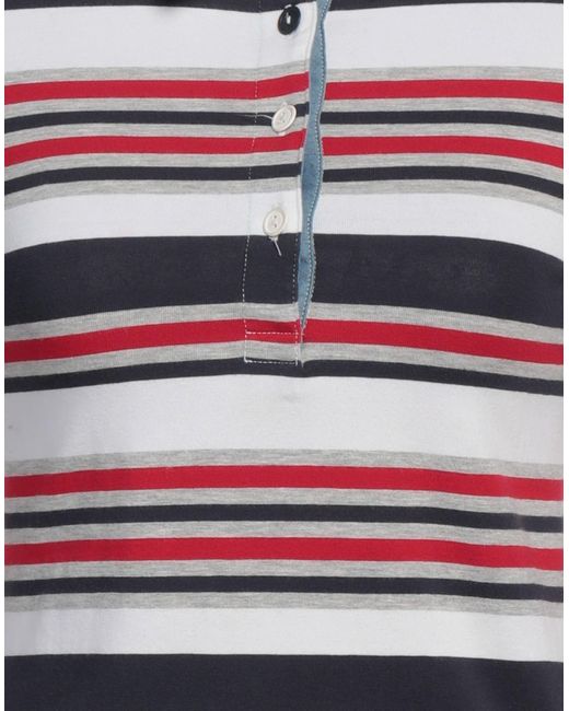 Woolrich Red Polo Shirt Cotton, Elastane