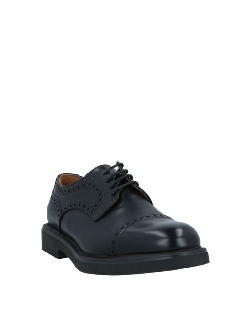 Melluso Black Lace-up Shoes for men