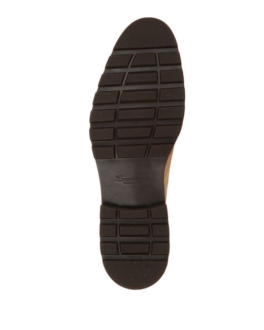 Santoni Brown Ankle Boots for men