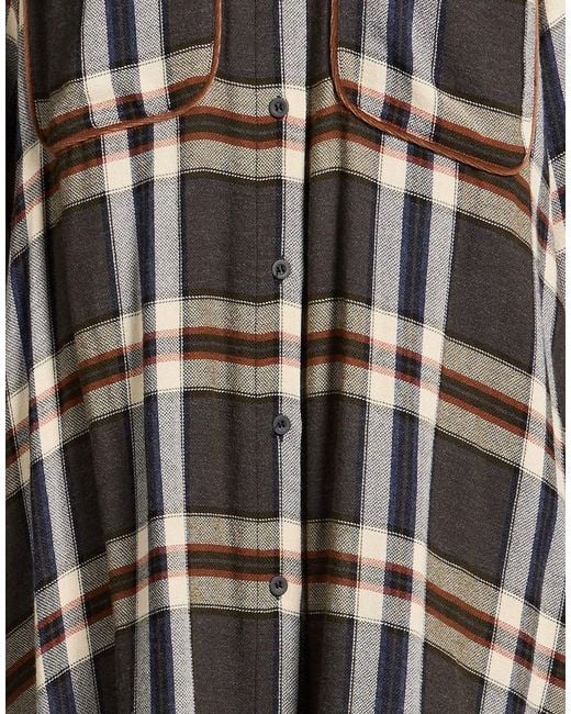 Dixie Multicolor Mini Dress Viscose, Wool
