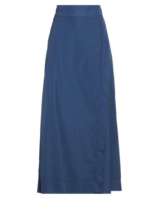 Barba Napoli Blue Maxi Skirt