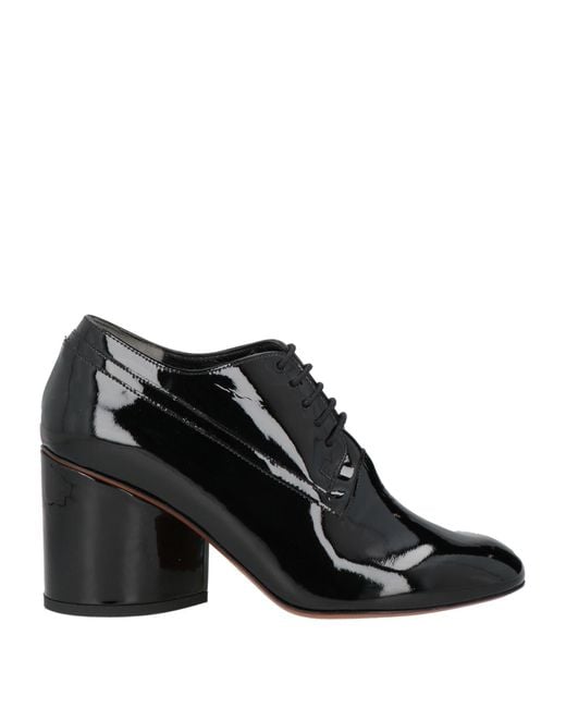 Robert Clergerie Black Lace-Up Shoes