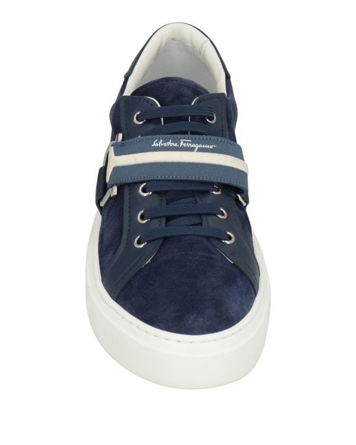 Ferragamo Blue Trainers for men