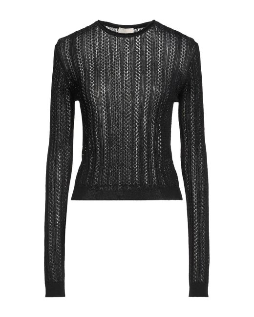 KHAITE Women's Black Sweater Viscose, Cotton, Polyamide