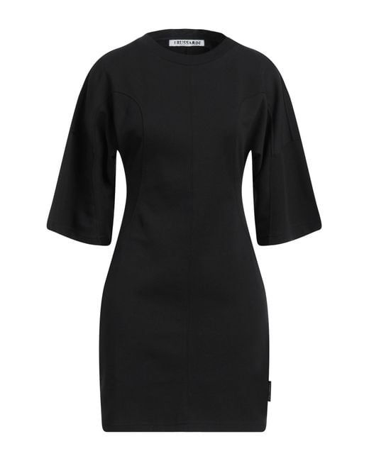 Trussardi Black Mini Dress