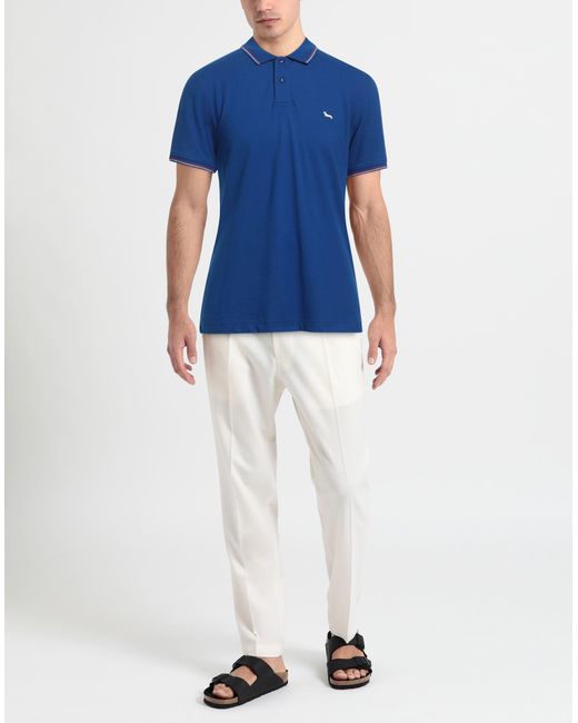 Harmont & Blaine Blue Polo Shirt for men