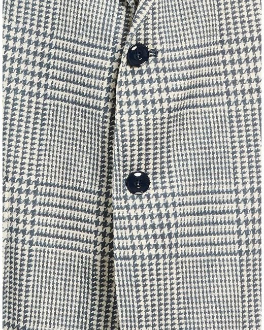 Circolo 1901 Gray Blazer Cotton, Elastane for men