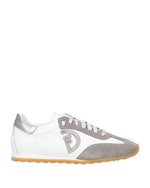Divine Follie White Sneakers Leather