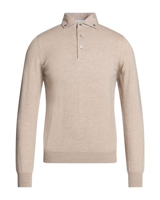 Gran Sasso Natural Sweater Virgin Wool for men