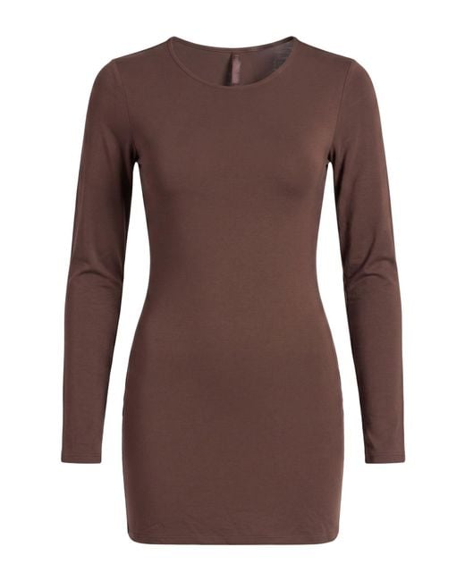 Skims Brown Mini Dress