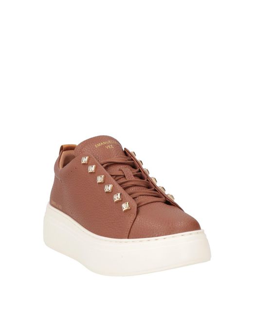 Emanuélle Vee Brown Trainers