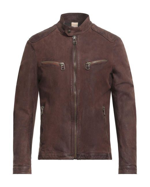 B-used Brown Jacket for men