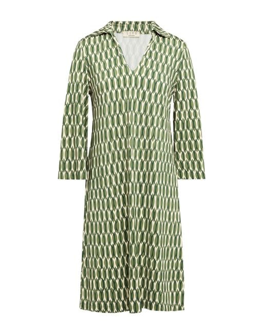 Siyu Green Mini Dress Polyamide, Elastane