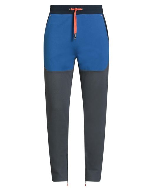 Harmont & Blaine Blue Pants Modal, Polyamide, Elastane for men