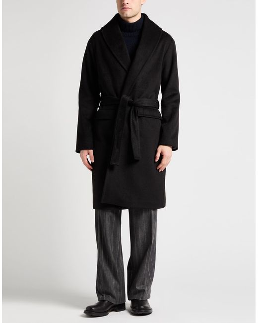Abrigo TELA-N° de hombre de color Black