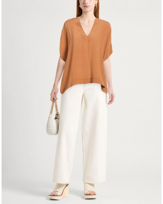 Rossopuro Orange Top Silk, Elastane