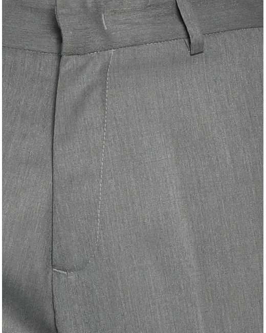 ANGEL HOUSE Gray Pants Polyester, Wool, Viscose, Elastic Fibres