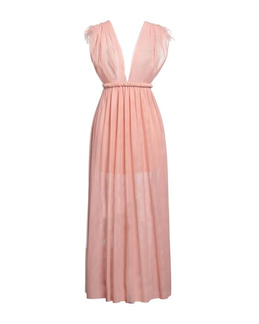 Soallure Pink Maxi Dress