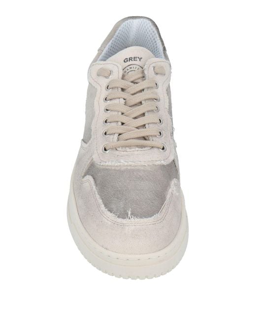 Grey Daniele Alessandrini Sneakers in White für Herren