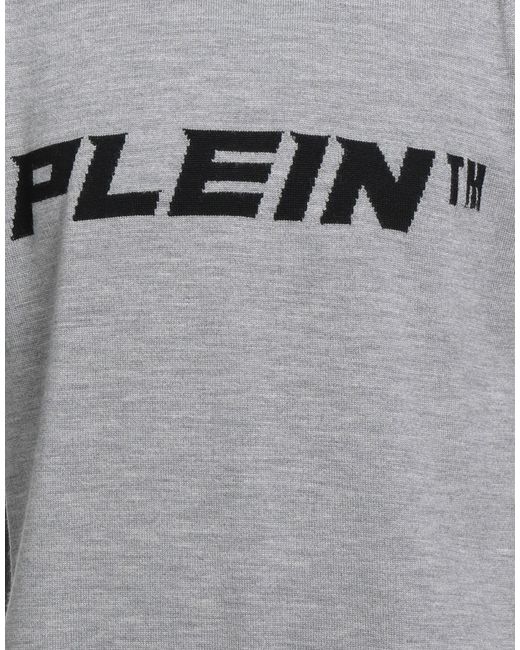 Philipp Plein Gray Jumper for men