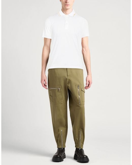 Polo Ferragamo de hombre de color White