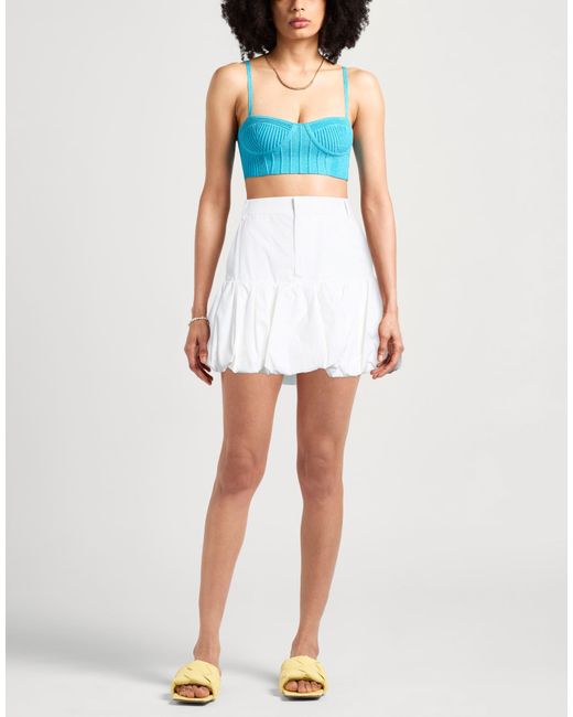 Mini-Jupe DSquared² en coloris White