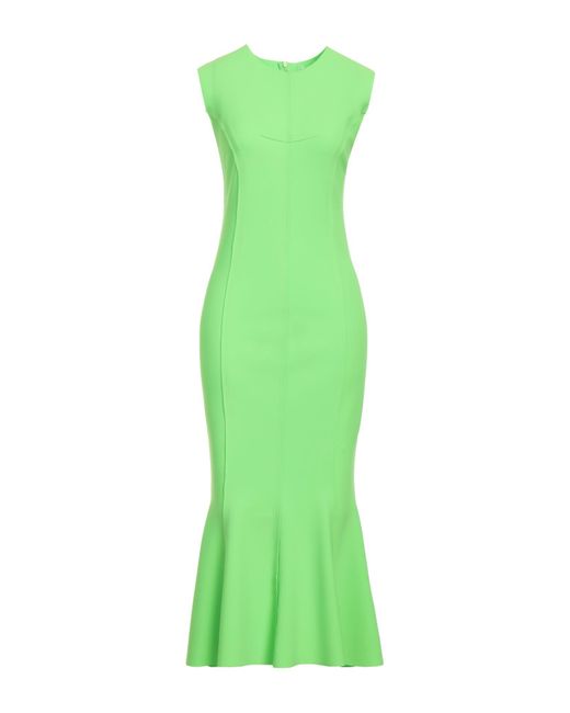 Norma Kamali Green Maxi Dress