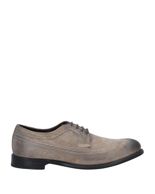 Ortigni Gray Lace-up Shoes for men