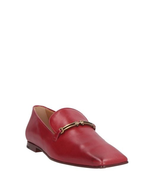 Tod's Red Loafer